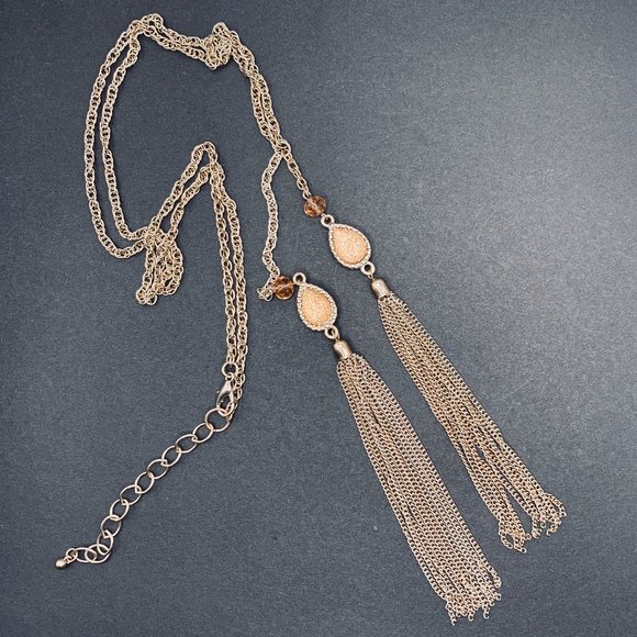 Vintage Lariat Necklace - Picture 1 of 2